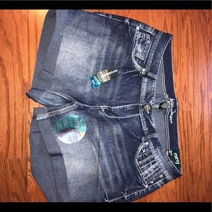 Women's denim shorts